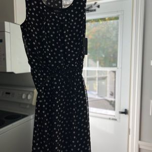 Alyx Black Polka Dot Dress